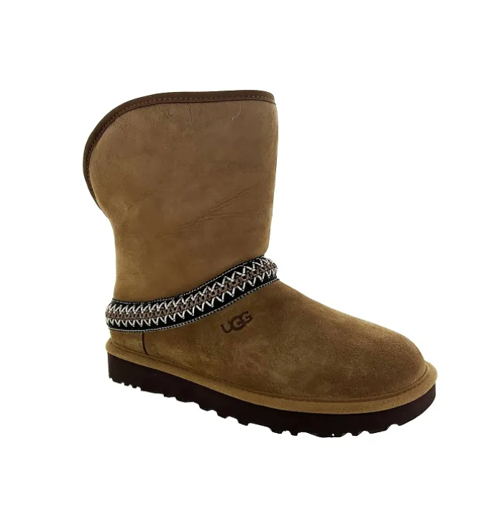 apres ski bottes fourrees - Botte fourrée - femme - Nubuck - Crème - Ugg australia