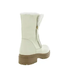 apres ski bottes fourrees - Botte de neige - femme - Cuir - Blanc - Armando
