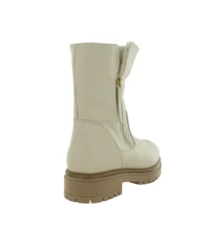 apres ski bottes fourrees - Botte de neige - femme - Cuir - Beige - Armando