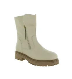 apres ski bottes fourrees - Botte de neige - femme - Cuir - Beige - Armando