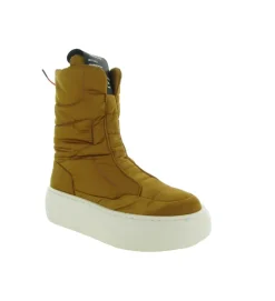 apres ski bottes fourrees - Botte de neige - femme - Synthétique - Camel - Barracuda