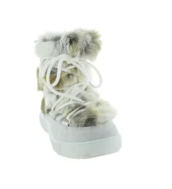 apres ski bottes fourrees - Botte fourrée - femme - Fourrure - Blanc - Oscar