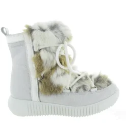 apres ski bottes fourrees - Botte fourrée - femme - Fourrure - Blanc - Oscar