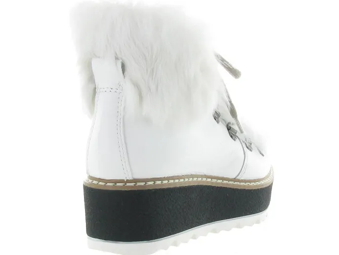 apres ski bottes fourrees - Botte de neige - femme - Nubuck - Blanc - Armando