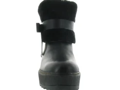 apres ski bottes fourrees - Botte de neige - femme - Cuir - Noir - Armando