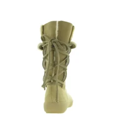 apres ski bottes fourrees - Botte de neige - femme - Nubuck - Beige - Oscar