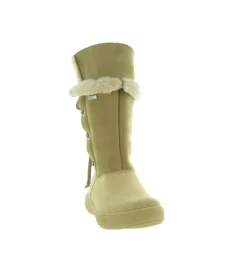 apres ski bottes fourrees - Botte de neige - femme - Nubuck - Beige - Oscar
