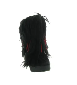 apres ski bottes fourrees - Botte fourrée - femme - Fourrure - Noir - Oscar