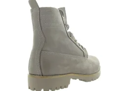 apres ski bottes fourrees - Botte de neige - femme - Nubuck - Gris - Black stone
