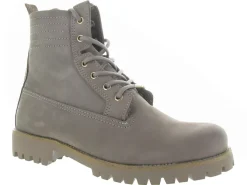 apres ski bottes fourrees - Botte de neige - femme - Nubuck - Gris - Black stone