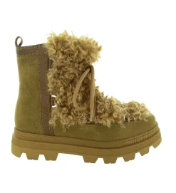 apres ski bottes fourrees - Botte fourrée - femme - Fourrure - Marron - Oscar