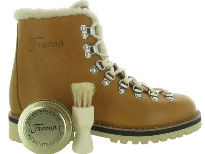 apres ski bottes fourrees - Botte de neige - femme - Cuir - - Fracap