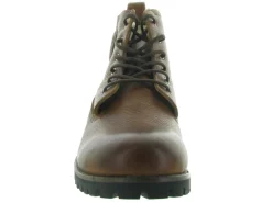 apres ski bottes fourrees - Bottine chaude - homme - Cuir - Marron - Black stone