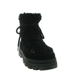 apres ski bottes fourrees - Botte fourrée - femme - Fourrure - Noir - Oscar