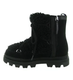 apres ski bottes fourrees - Botte fourrée - femme - Fourrure - Noir - Oscar