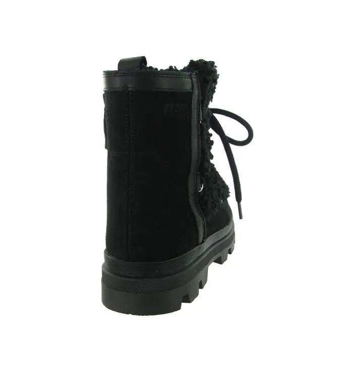 apres ski bottes fourrees - Botte fourrée - femme - Fourrure - Noir - Oscar