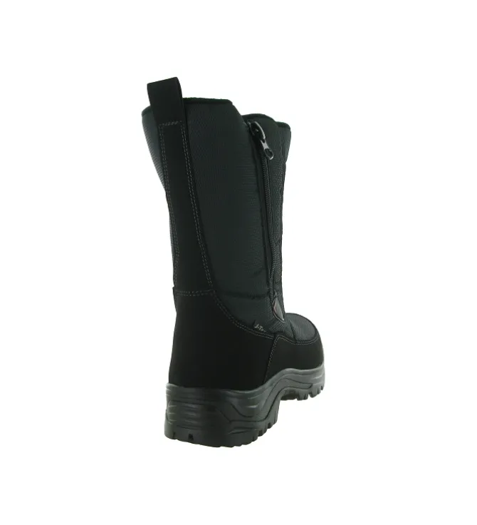 apres ski bottes fourrees - Bottes de neige - homme - Synthétique - Noir - Jacalu