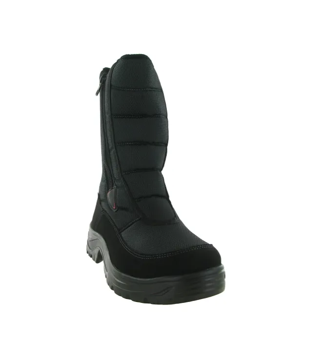 apres ski bottes fourrees - Bottes de neige - homme - Synthétique - Noir - Jacalu
