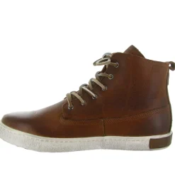 apres ski bottes fourrees - Bottine chaude - homme - Cuir - Marron - Black stone