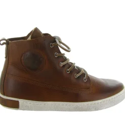 apres ski bottes fourrees - Bottine chaude - homme - Cuir - Marron - Black stone