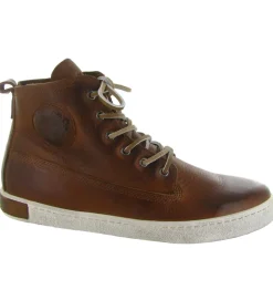 apres ski bottes fourrees - Bottine chaude - homme - Cuir - Marron - Black stone