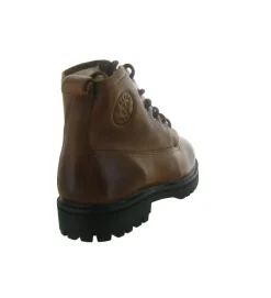 apres ski bottes fourrees - Bottine chaude - homme - Cuir - Marron - Black stone