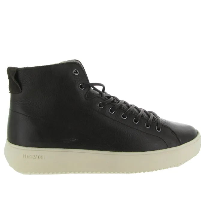 apres ski bottes fourrees - Bottine chaude - homme - Cuir - Noir - Black stone