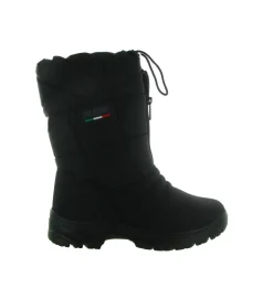apres ski bottes fourrees - Bottes de neige - homme - Nylon - Noir - Olang