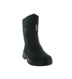 apres ski bottes fourrees - Bottes de neige - homme - Nylon - Noir - Olang