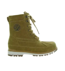 apres ski bottes fourrees - Bottes de neige - homme - Synthétique - Camel - Kimberfeel