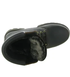 apres ski bottes fourrees - Bottine chaude - homme - Cuir - Marron - Panama jack