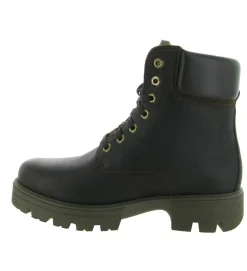 apres ski bottes fourrees - Bottine chaude - homme - Cuir - Marron - Panama jack