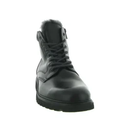 apres ski bottes fourrees - Bottine chaude - homme - Cuir - Noir - Lloyd