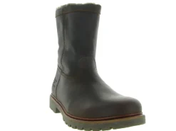 apres ski bottes fourrees - Bottes de neige - homme - Cuir - Chestnut - Panama jack