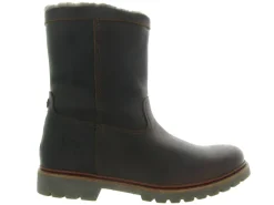 apres ski bottes fourrees - Bottes de neige - homme - Cuir - Chestnut - Panama jack