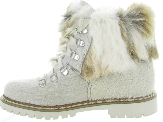 apres ski bottes fourrees - Botte fourrée - femme - Fourrure - Beige - Oscar