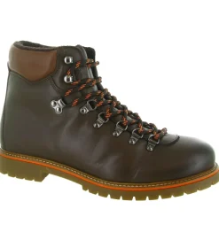 apres ski bottes fourrees - Bottine chaude - homme - Cuir - Marron - Kimberfeel