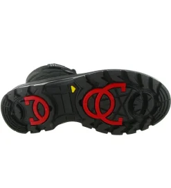 apres ski bottes fourrees - Bottes de neige - homme - Nylon - Noir - La thuile