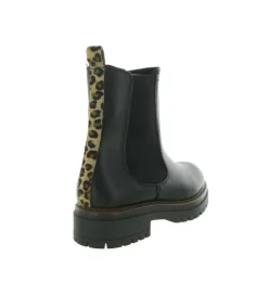 apres ski bottes fourrees - Bottine chaude - femme - Cuir - Noir - Armando
