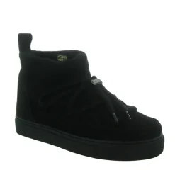 apres ski bottes fourrees - Bottine chaude - femme - Laine - Noir - Inuikii