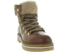 apres ski bottes fourrees - Botte de neige - femme - Cuir - Marron - Nicola benson franzini