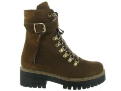 apres ski bottes fourrees - Botte de neige - femme - Cuir - Marron - Armando