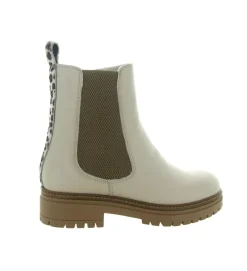 apres ski bottes fourrees - Bottine chaude - femme - Cuir - Beige - Armando