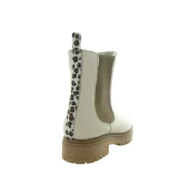 apres ski bottes fourrees - Bottine chaude - femme - Cuir - Beige - Armando