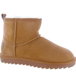 apres ski bottes fourrees - Bottine chaude - femme - Nubuck - Beige - Colors of california