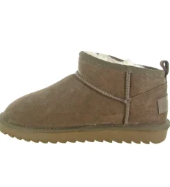 apres ski bottes fourrees - Bottine chaude - femme - Nubuck - Taupe - Colors of california
