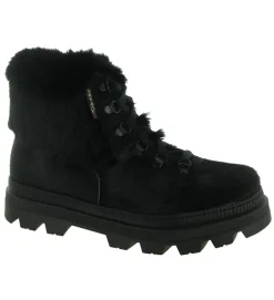 apres ski bottes fourrees - Bottine chaude - femme - Laine - Noir - Oscar