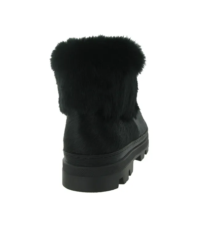 apres ski bottes fourrees - Bottine chaude - femme - Laine - Noir - Oscar
