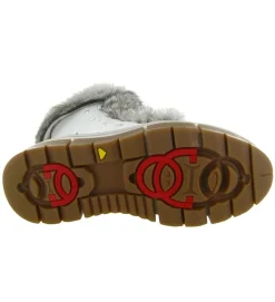 apres ski bottes fourrees - Bottine chaude - femme - Laine - Blanc - Oscar