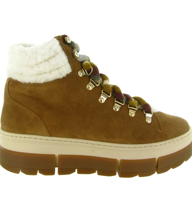 apres ski bottes fourrees - Bottine chaude - femme - Nubuck - Marron - Armando